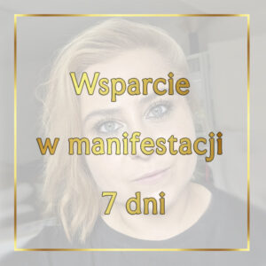 Wsparcie w manifestacji - 7 dni