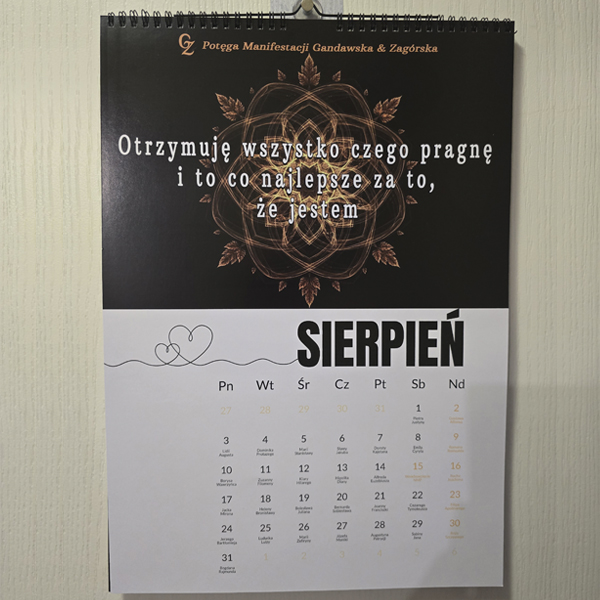 Kalendarz ścienny na 2026 rok - obrazek 3